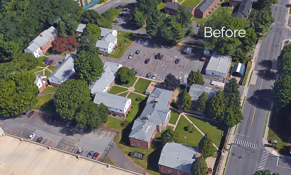 <p>The new surgery center was built on an existing site within the occupied St. Francis hospital campus. The hospital needed to relocate multiple buildings and occupants. This included the relocation of physician resident housing, maintenance and daycare facilities. </p>
